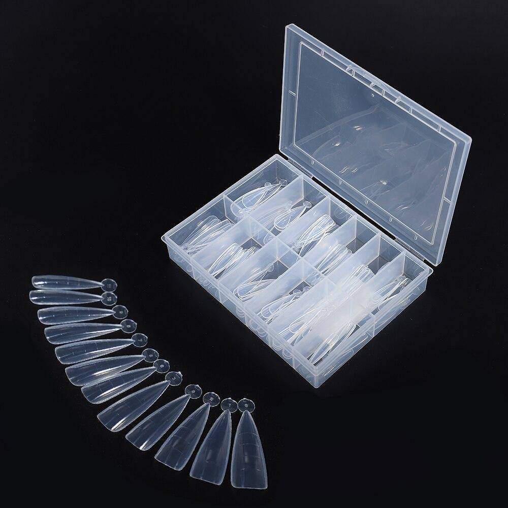 Acryl Gel Nageltips Stiletto | 100 stuks per doos