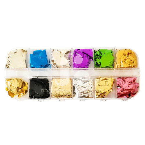 BSC Nail Art Folie Flakes | 9 kleuren