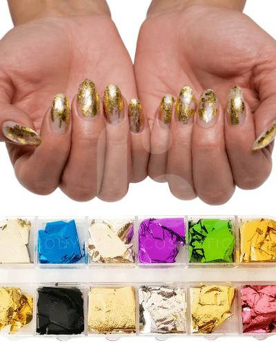 BSC Nail Art Folie Flakes | 9 kleuren