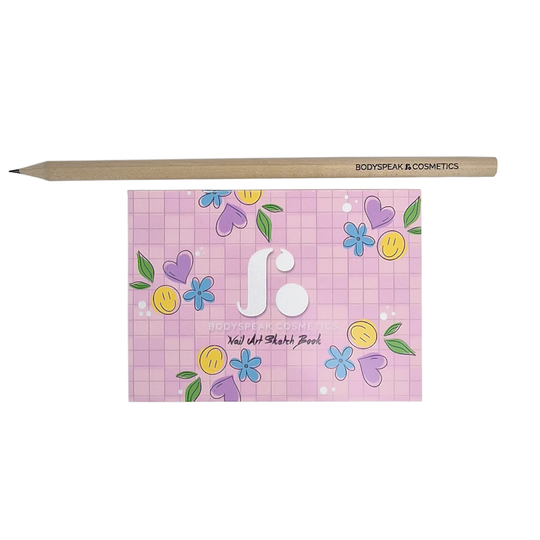 BSC Nail Art Sketchbook | Pointy Almond
