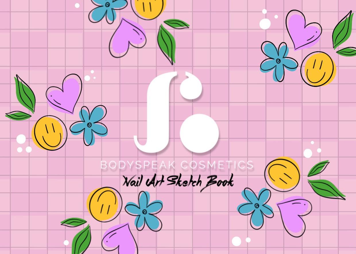 BSC Nail Art Sketchbook | Pointy Almond
