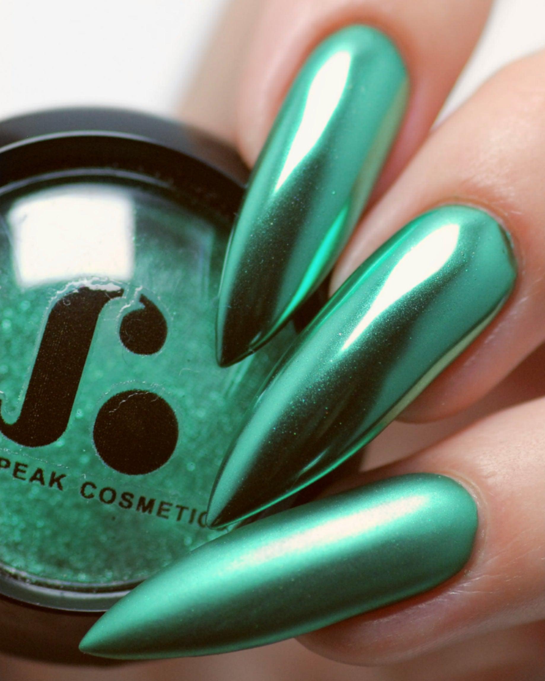 BSC Solid Chrome Powders | Turquoise Green MCB22