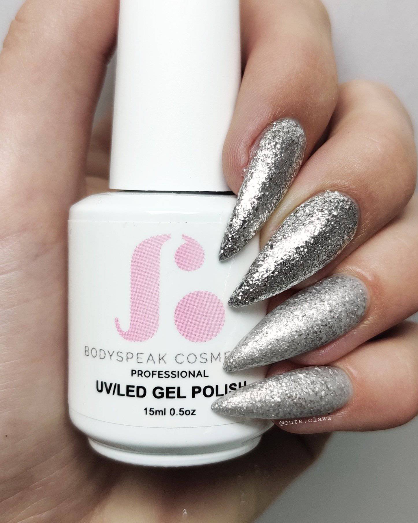 BSC UV/LED Gellak | Glamorous Silver #028