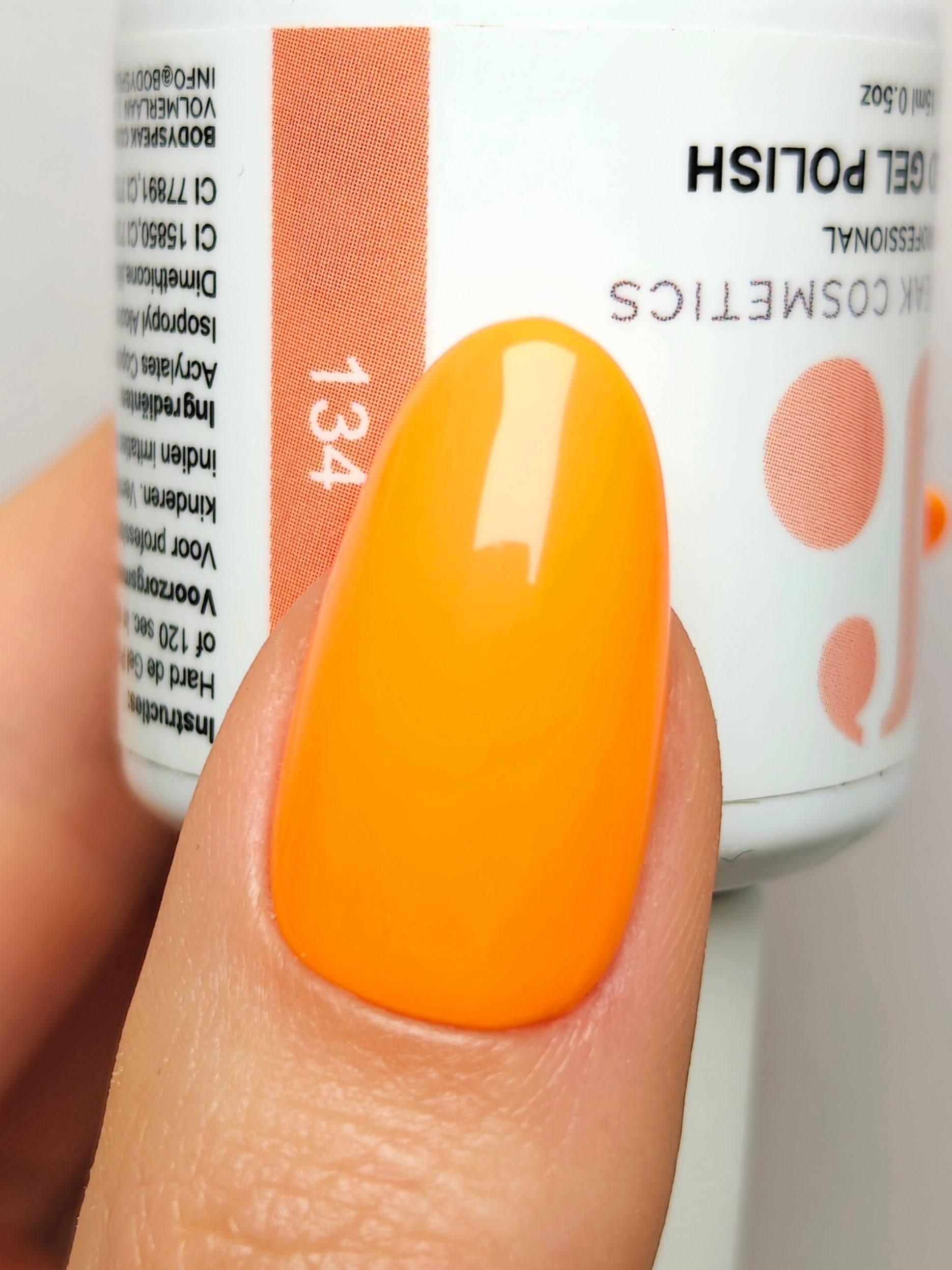 Felicitous Orange #134 | UW/LED Professional Gel Polish