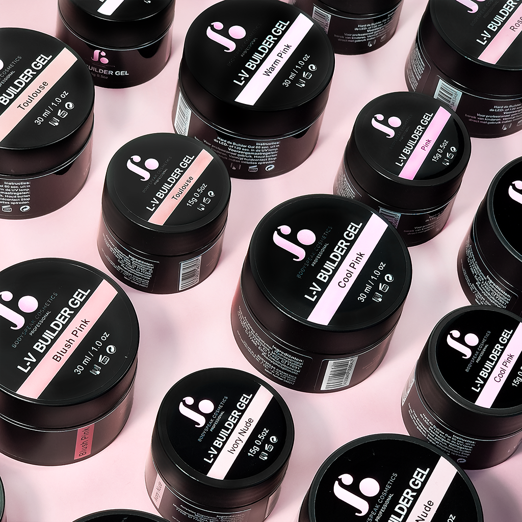 Rose | L-V Builder Gel *RENEWED aangepaste formule*