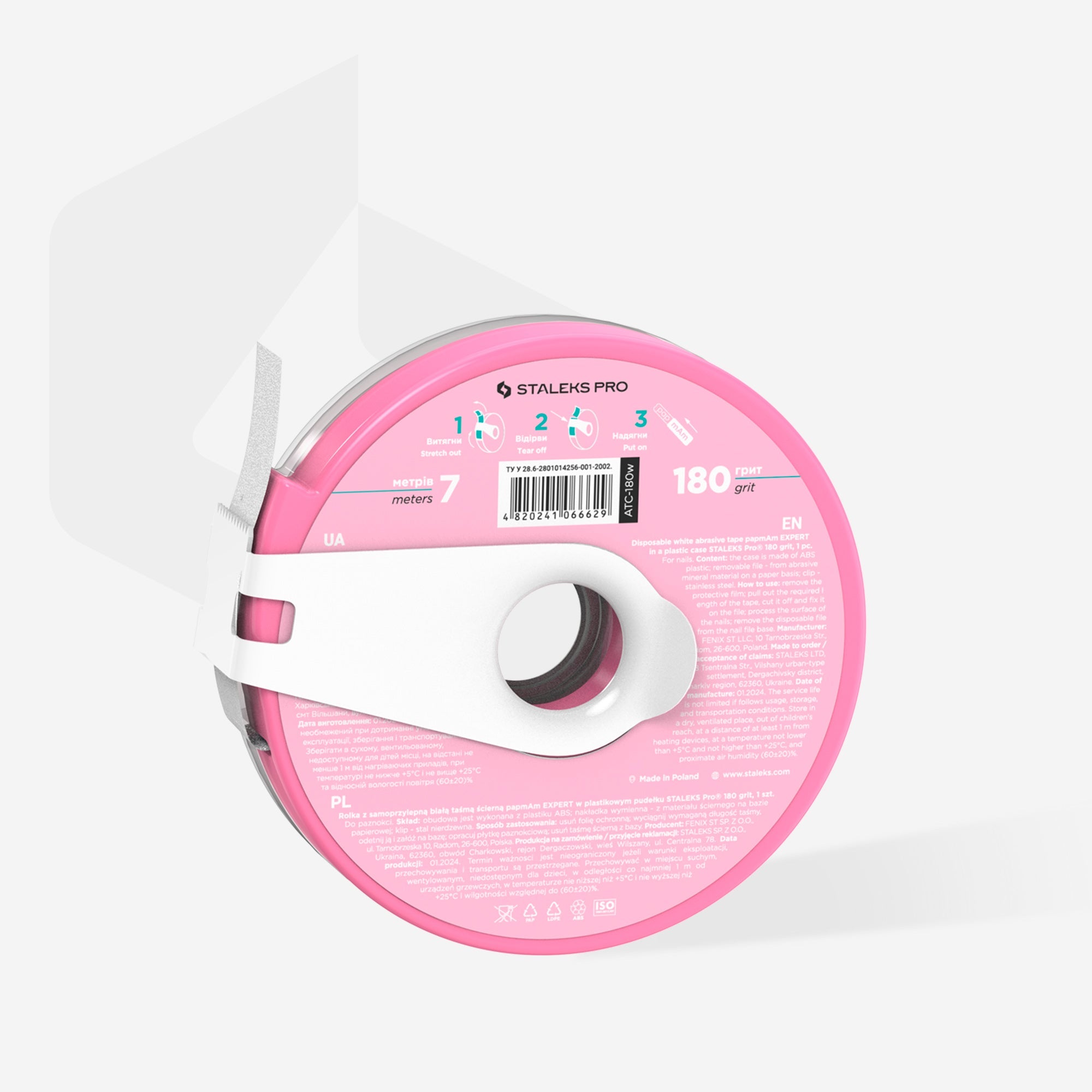 PapmAm Donut Wegwerpvijl Navulrollen 180 grit | Staleks Pro