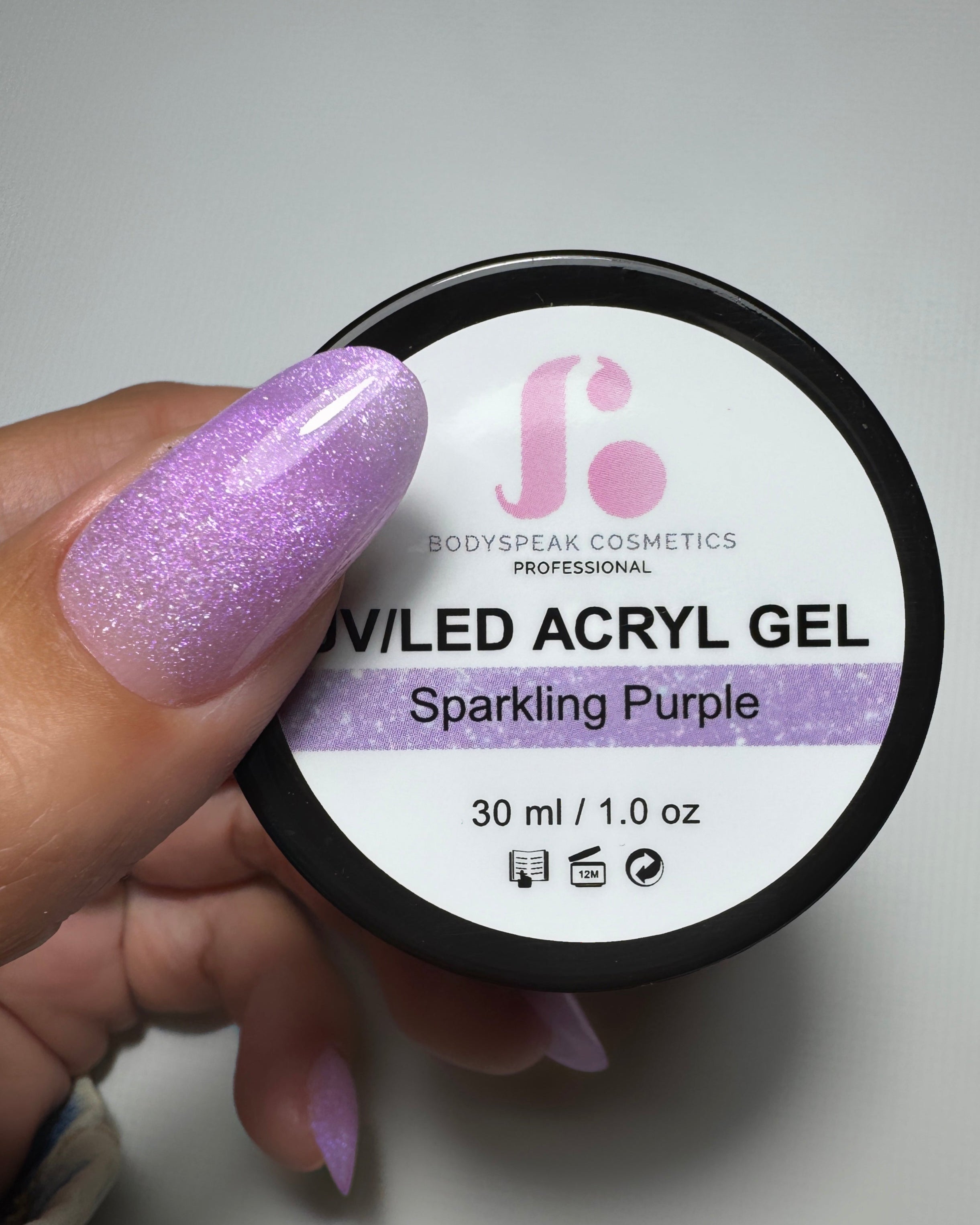 Sparkling Purle | BSC Acryl Gel in pot 30g.