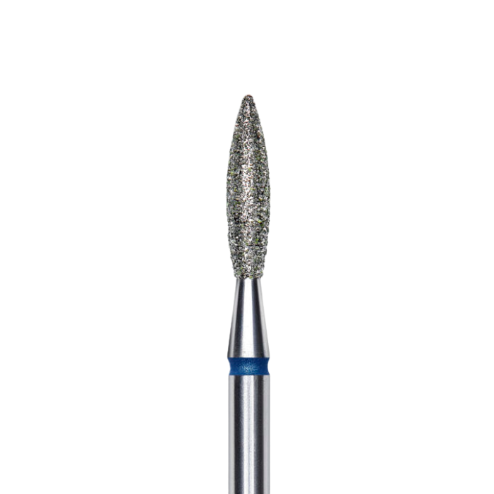 Staleks Diamond Flame Drill Bit Blue 2.3 mm/8 mm
