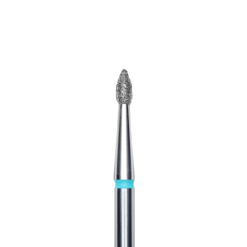 Staleks Diamond Pointed Bud Drill Bit Blue (1.8 mm/4 mm)
