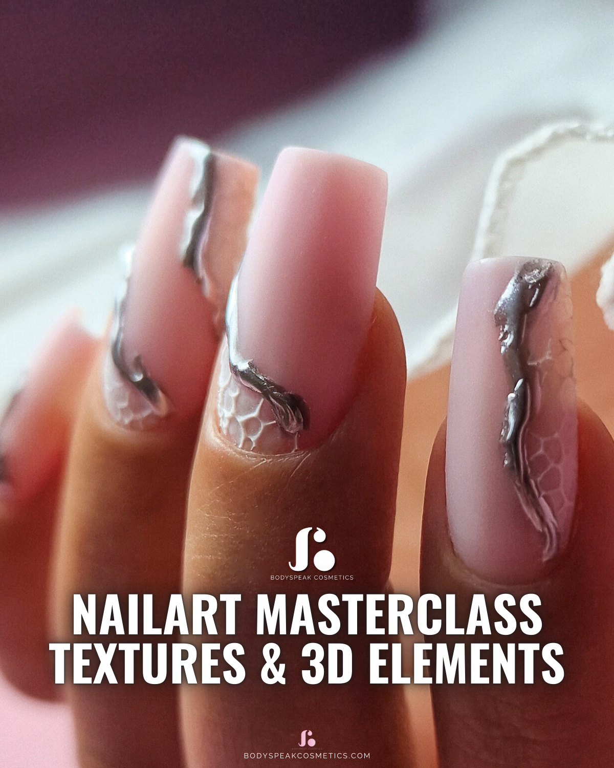 Textures & 3D Elements Nailart Masterclass | Za. 8 november