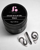 3D Clay Gel - No wipe | Black 10ml