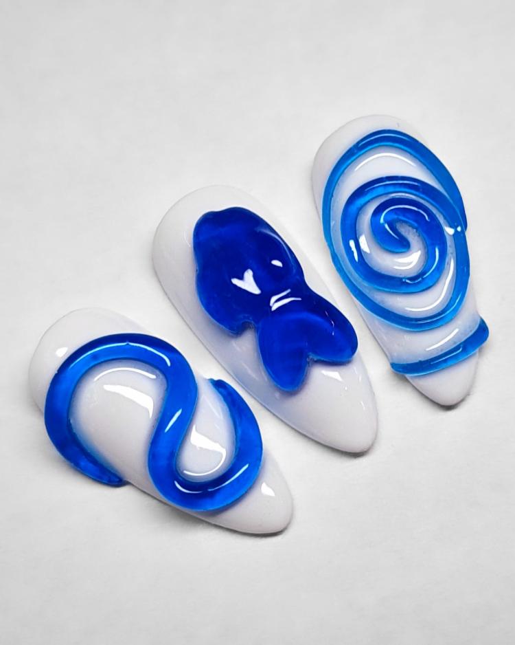 3D Clay Gel - No wipe | Blue 10ml