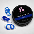 3D Clay Gel - No wipe | Blue 10ml