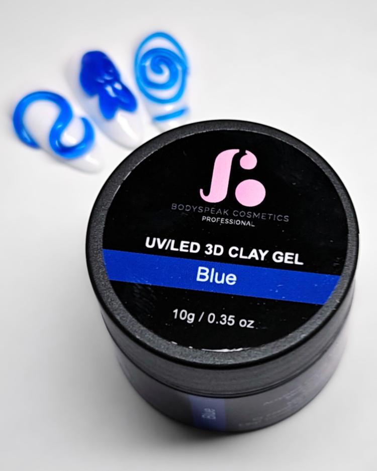 3D Clay Gel - No wipe | Blue 10ml