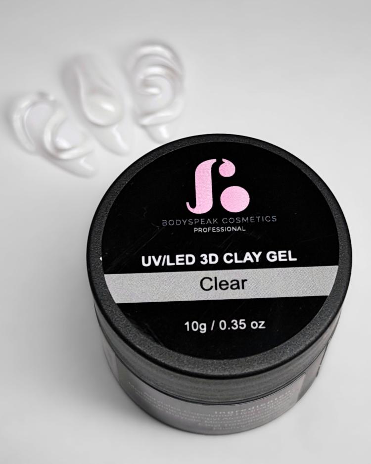 3D Clay Gel - No wipe | Clear 10ml