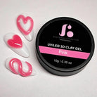 3D Clay Gel - No wipe | Pink 10ml