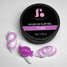 3D Clay Gel - No wipe | Purple 10ml