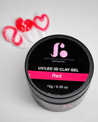 3D Clay Gel - No wipe | Red 10ml