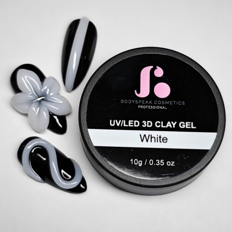 3D Clay Gel - No wipe | White 10ml