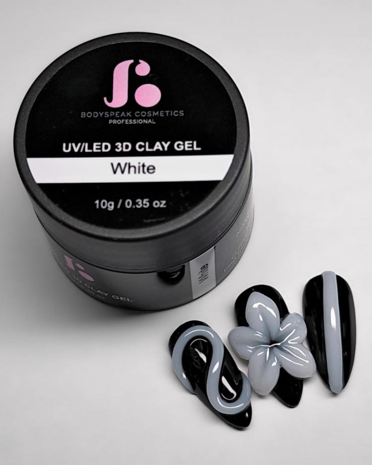 3D Clay Gel - No wipe | White 10ml