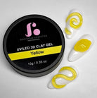 3D Clay Gel - No wipe | Yellow 10ml