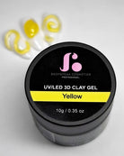 3D Clay Gel - No wipe | Yellow 10ml