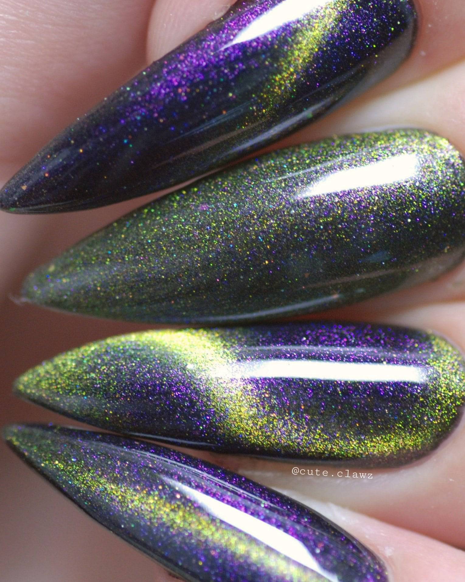 9D Galaxy Cat Eye Gel Polish #100