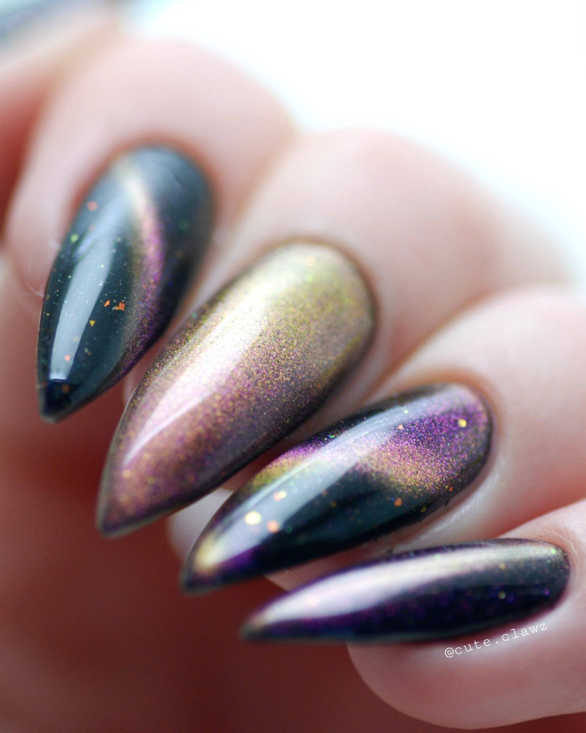 9D Galaxy Cat Eye Gel Polish #101