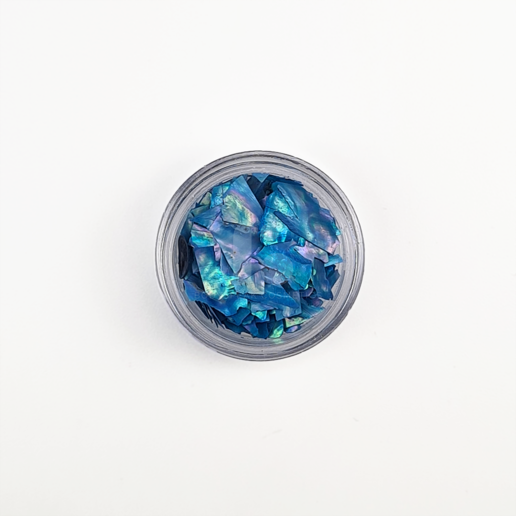 BSC Abalone Shell Flakes | Cobalt