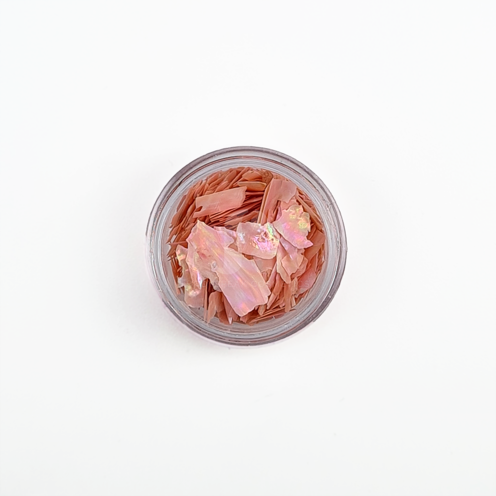 BSC Abalone Shell Flakes | Peachpuff - Bodyspeak Cosmetics