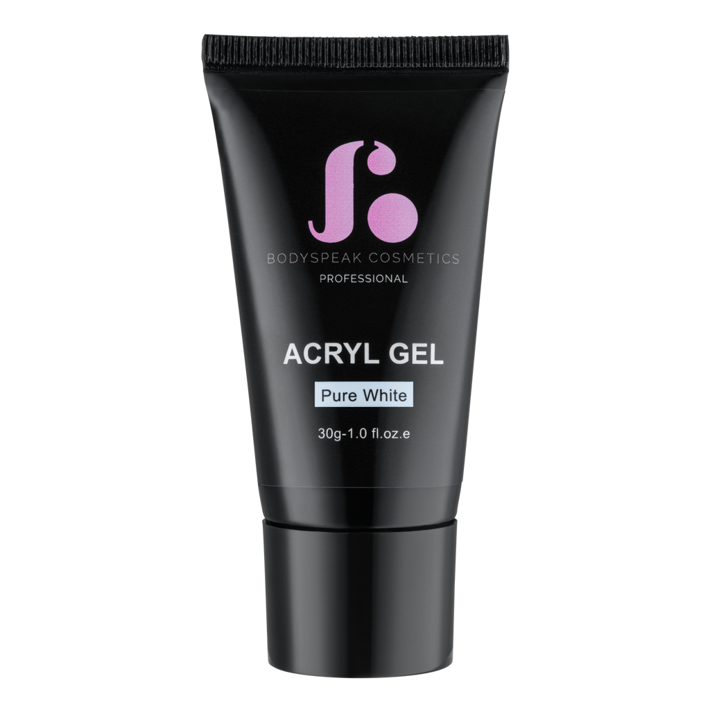 BSC Acryl Gel | Pure White #001 - Bodyspeak Cosmetics