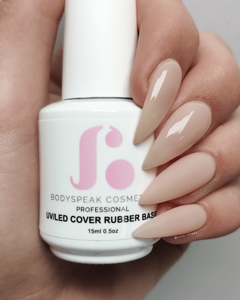 BSC Cover Rubber Base | Peach #003 - Bodyspeak Cosmetics