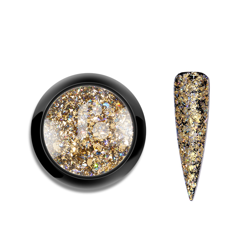 BSC Foil Flakes | Holo Yellow Gold 18K
