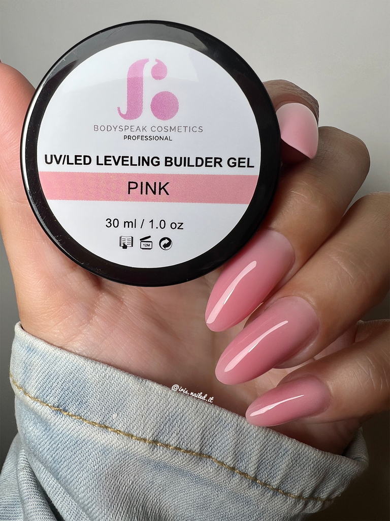 BSC Leveling Builder Gel | Pink 30 ml - Bodyspeak Cosmetics