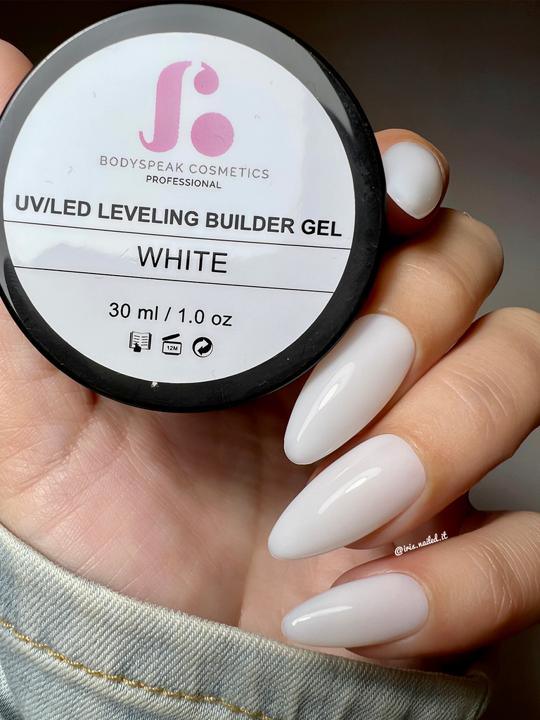 BSC Leveling Builder Gel | White 30 ml - Bodyspeak Cosmetics