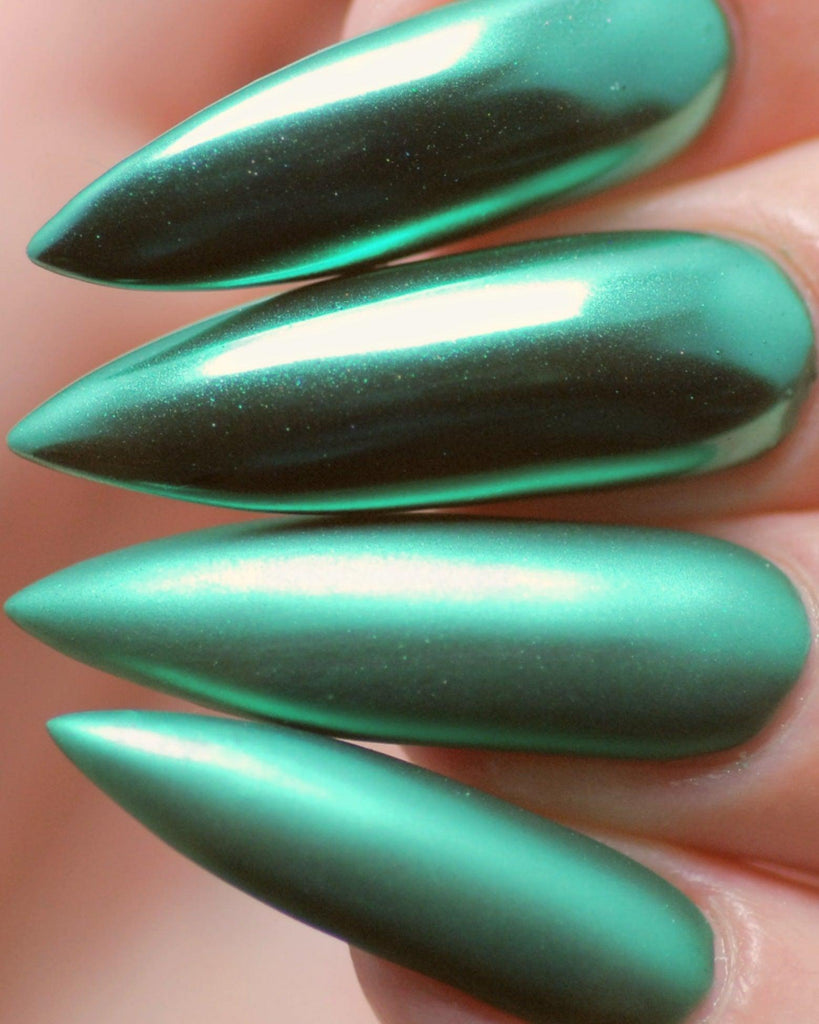 BSC Solid Chrome Powders | Turquoise Green MCB22