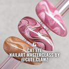 Cat Eye Nailart Masterclass by @cute.clawz | Za. 21 februari