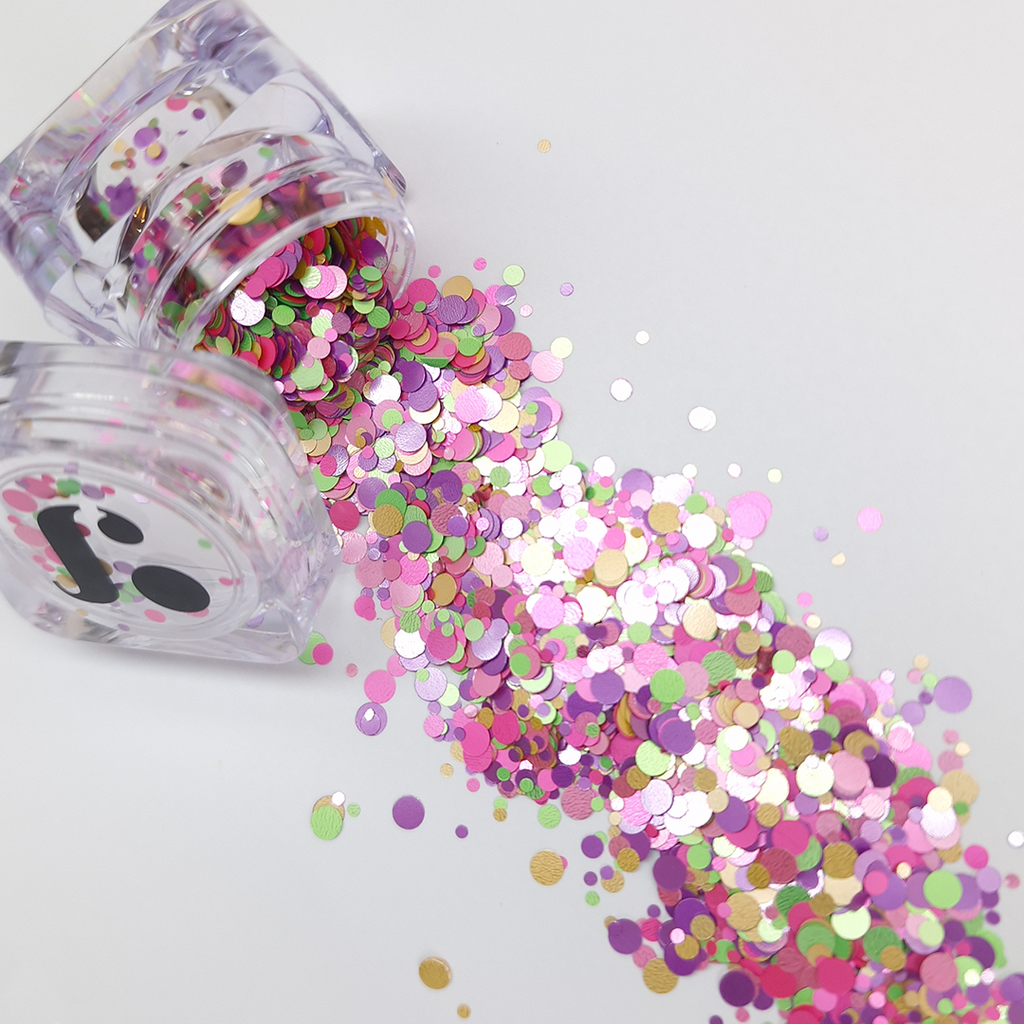 Flower Power Confetti | BSC Sparkle jar 5g - Bodyspeak Cosmetics