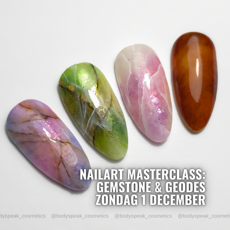 Gemstone & Geodes Nailart Masterclass | Zondag 1 december