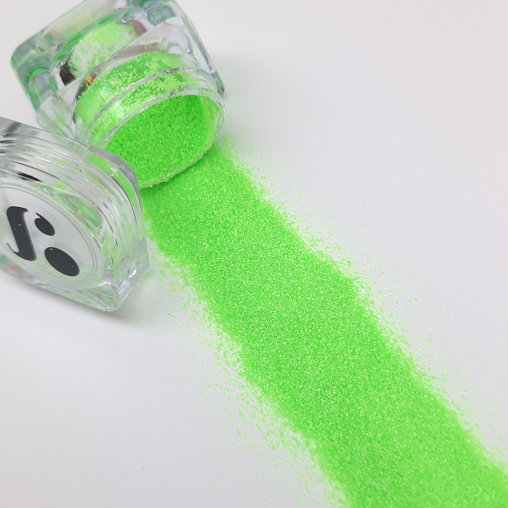 Green Neon Sugar | Sparkle jar 5g - Bodyspeak Cosmetics