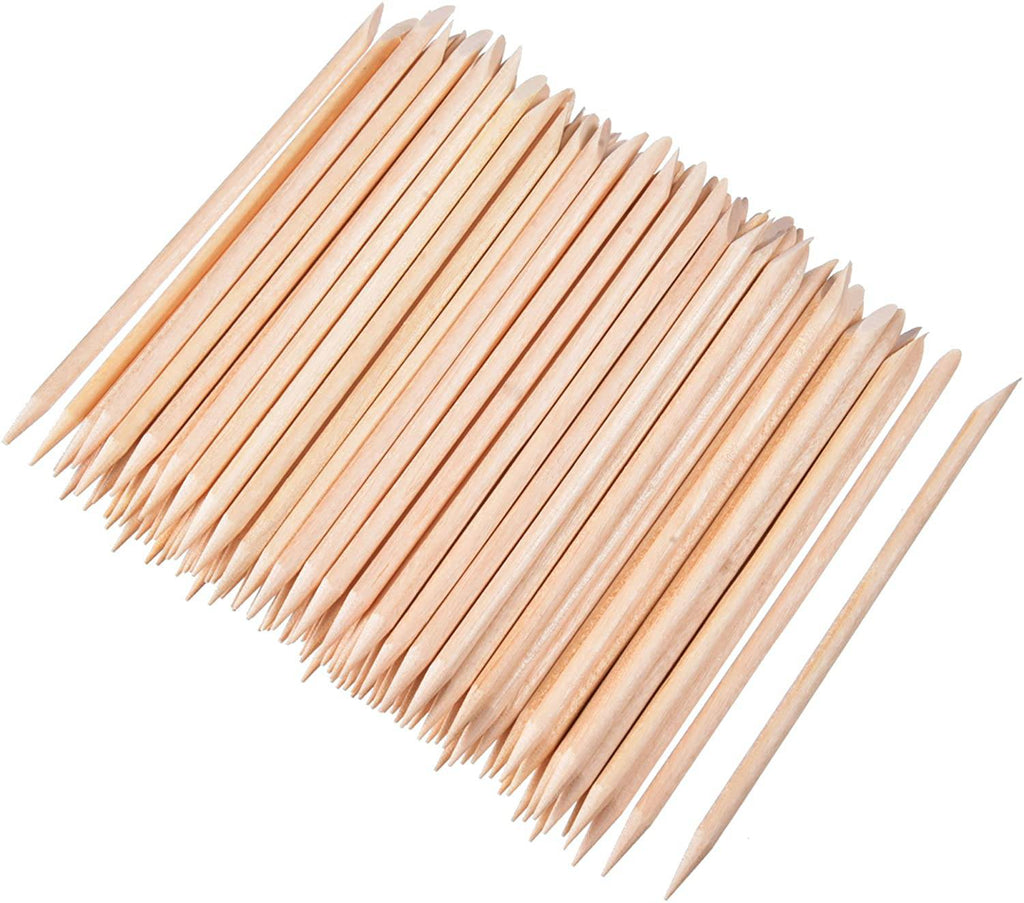 Houten Manicure Bokkenpootje (orange woodsticks) | 100 stuks