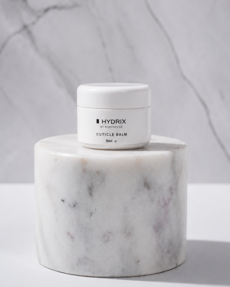 HYDRIX Cuticle Balm 5ml — watervrije nagelriembalm met bijenwas en sheaboter