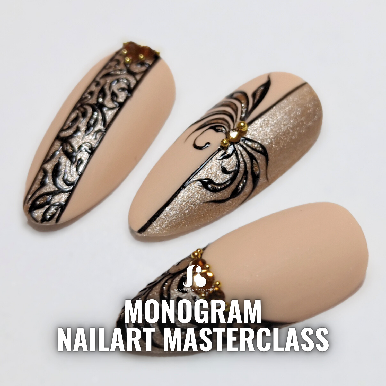 Monogram Nailart Masterclass | Zo. 1 februari