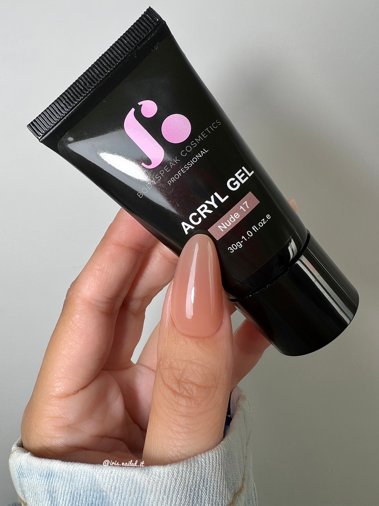 Nude #017 | BSC Acryl Gel in tube - Bodyspeak Cosmetics