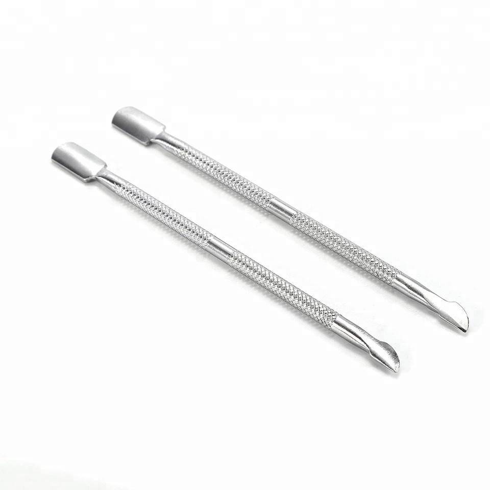 PRO Nagelriem Bokkenpoot / RVS Cuticle Pusher