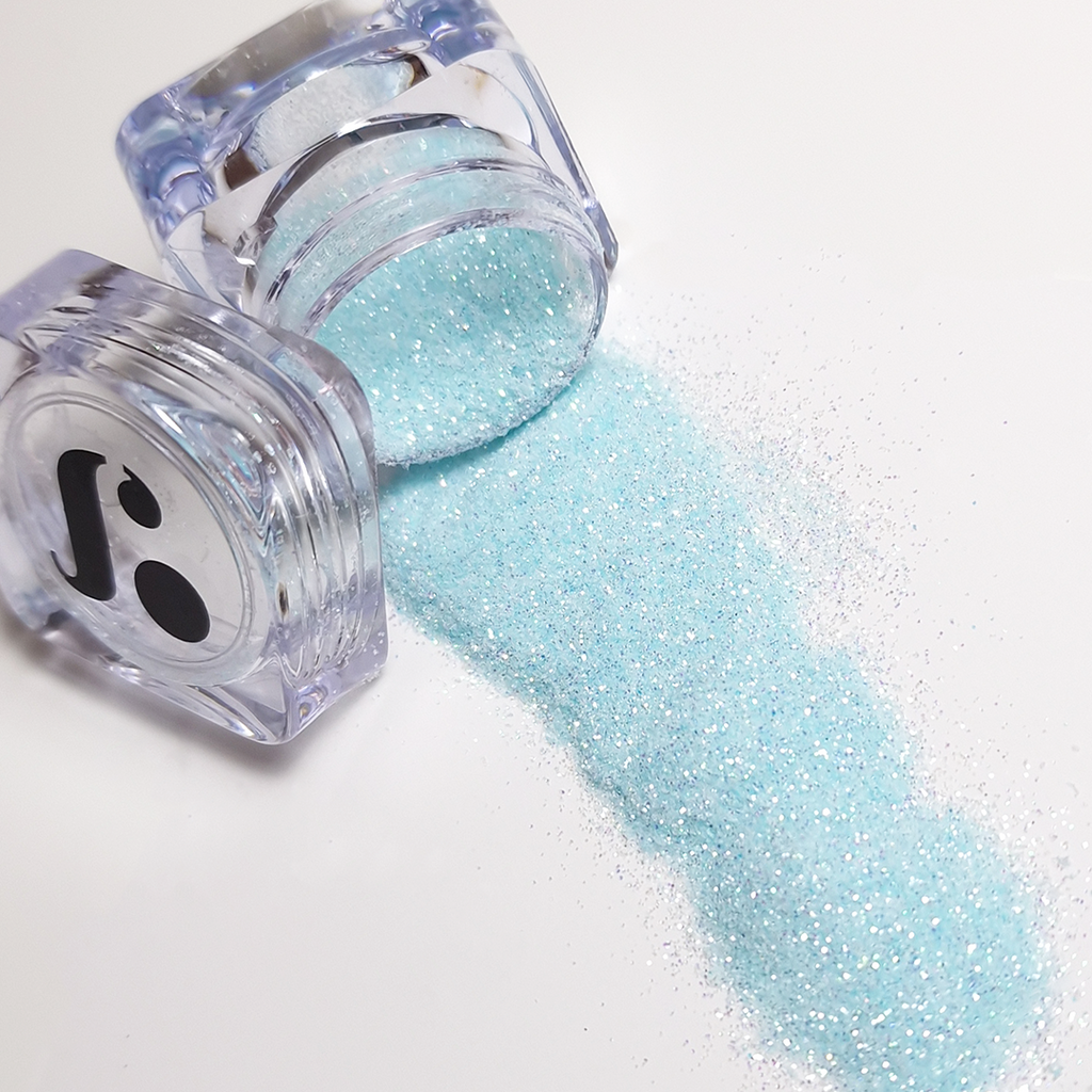 Pastel Blue Sugar Glitter | BSC Sparkle jar 5g - Bodyspeak Cosmetics