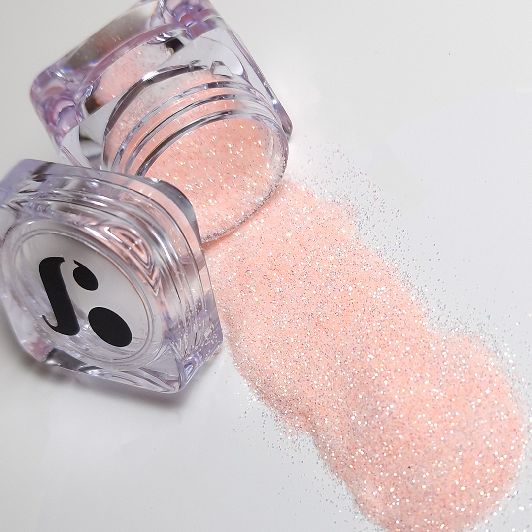 Pastel Orange Sugar Glitter | BSC Sparkle jar 5g