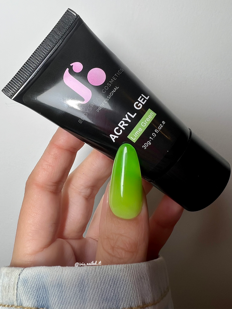 Sheer Lime Green | BSC Acryl Gel - Bodyspeak Cosmetics