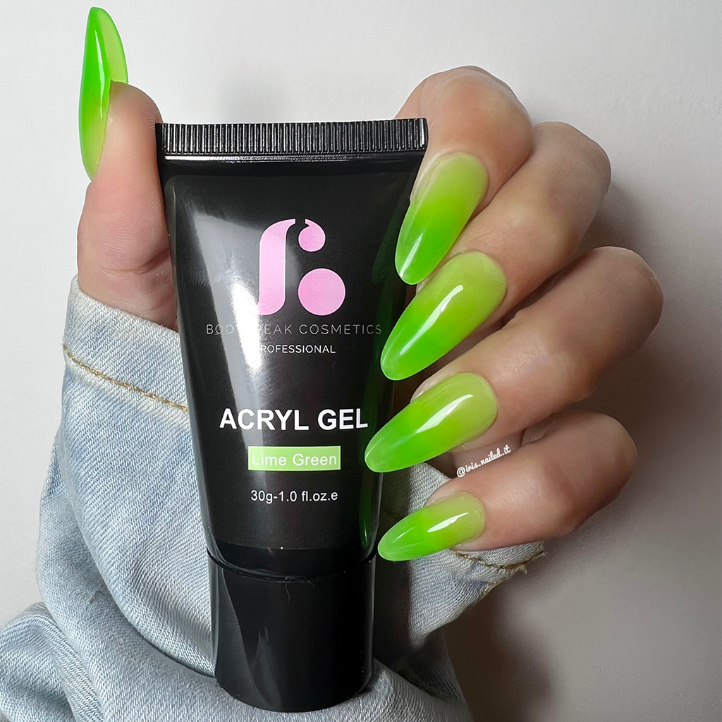 Sheer Lime Green | BSC Acryl Gel