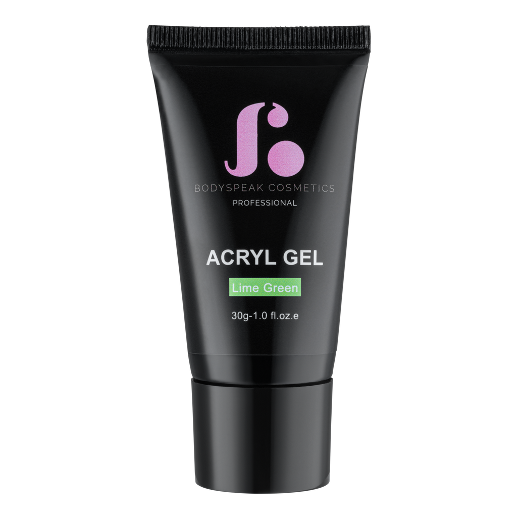 BSC Acryl Gel | Sheer Lime Green #032 - Bodyspeak Cosmetics